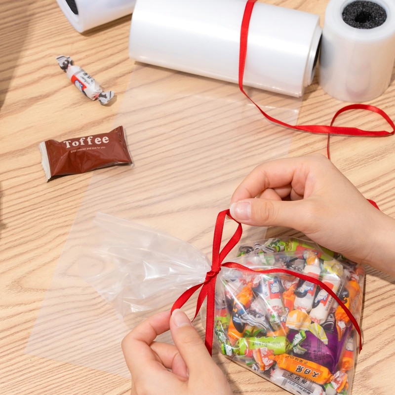 Lay Flat Tube Roll, Food-Grade Polyethylene, Custom Poly Packaging, Protective