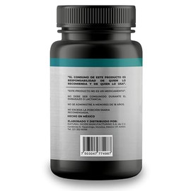 NAIMA Treonato de Magnesio, 100 Cápsulas | Con Hongo Melena de León y Vitamina C | Suplemento Alimenticio 100% Puro y Natural| Concentración, Mente Ac