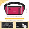 SooGree Men Women Running Belt Fanny Pack, Resistant Waist Pack
