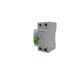 RASMACOR Circuit Breaker 2-Pin 25A 10MA Residual Current Circuit Breaker 2P 25A 10MA High Sensitivity 10MA FI Switch 25A 10mA Special Protection for Wet Areas