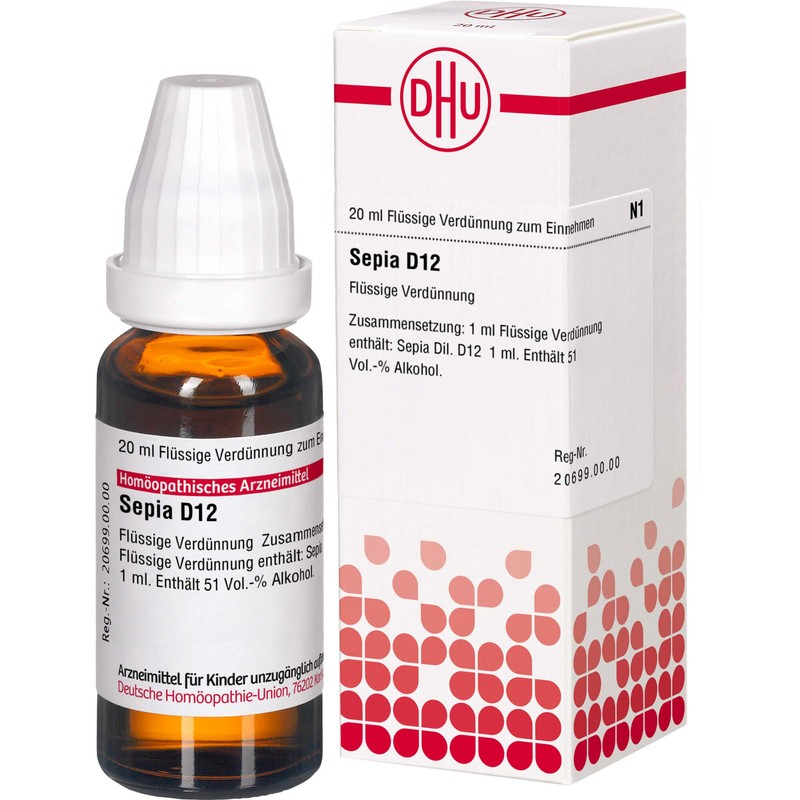 DHU Sepia D12 Dilution 20ml Solution