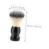 BIUDECO 2Pcs Portable Men Shaving Brush Soft Hair Foaming Brush
