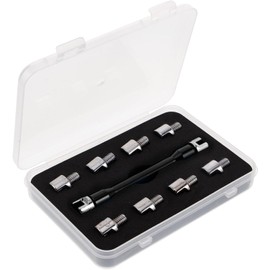 Yujncosm Motorcycle Spoke Wrench, Motorcycle Repair Tool Kit 5.0-6.8mm CNC Wheel Spoke Spanner for Most Motorbike Dirt Bike