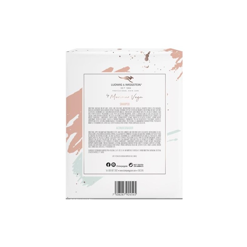 LUDWIG AND WIGGSTEIN 2Pack Shampoo Marimar Vega 250 ml +
