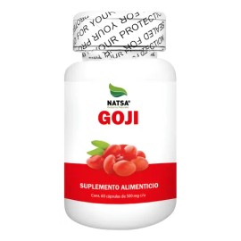 Goji 60 Cápsulas, Calidad Premium Sabor Natural
