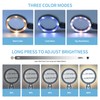 HUIBOER 45X Magnifying Glass with Light, 3 Color Modes Handheld