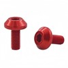 JMFahrrad 4PCS Titanium M5 x 12mm Hex Socket Head Bolt