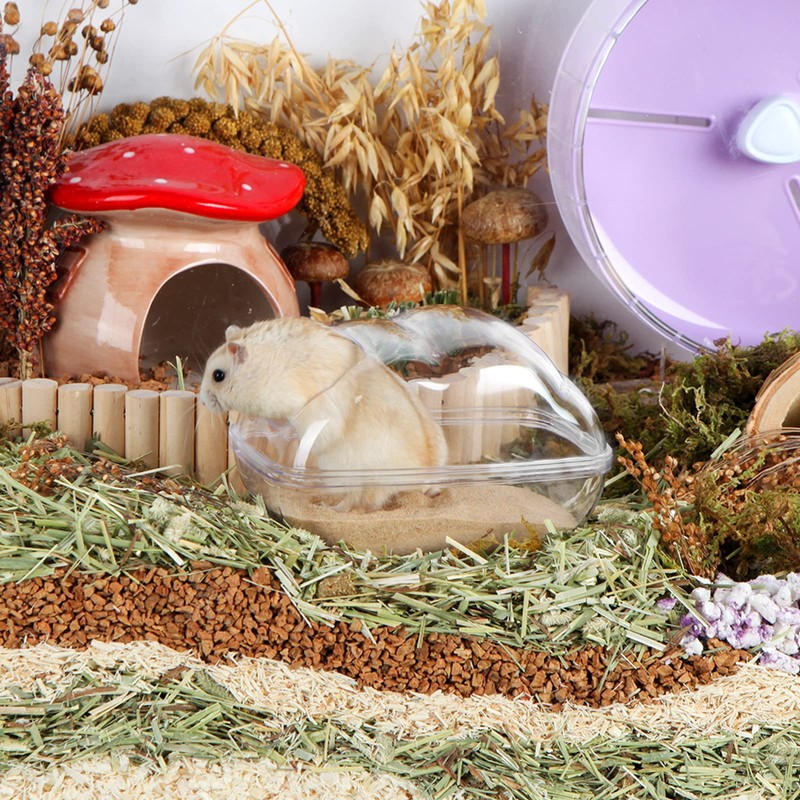 BUCATSTATE Hamster Toilet, Cloud, Bathroom, 5.9 x 3.9 x 3.9