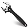 WORKPRO 6" Adjustable Wrench Black Oxide Wrench Inch/Metric Scale Cr-V