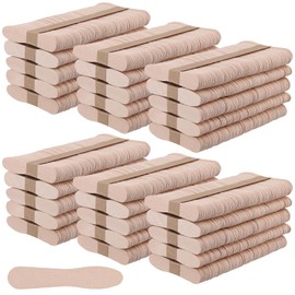 MUKLEI 3000 PCS 3 Inch Wooden Ice Cream Spoons, Mini Tasting Spoons Wooden Small Dispasable Dessert Spoons Wood Sample Spoons Bulk for Craft, Tasting