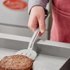 TrueCraftware- 6" Slotted Pancake Turner Stainless Steel- Griddle Scraper Pancake