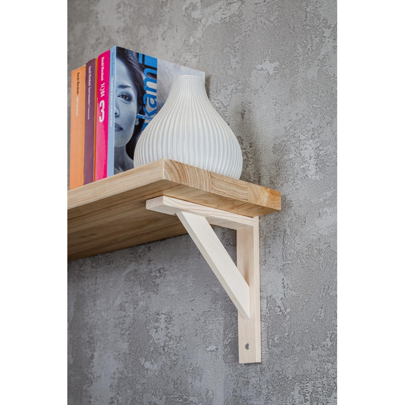 Velano - 2 x Angle Shelf Brackets Set of 2