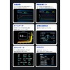 GIGC Car Head-up Display, Speedometer, Tachometer, Water Temperature Gauge, GPS+OBD2