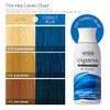 Kiss Express Color #K31 Semi-Permanent Cobalt Blue 3.5 Ounce (100ml)