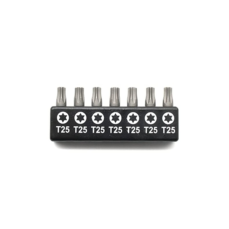 TMAX 7pc 1 Inch T25 Torx Bit Set - Quick