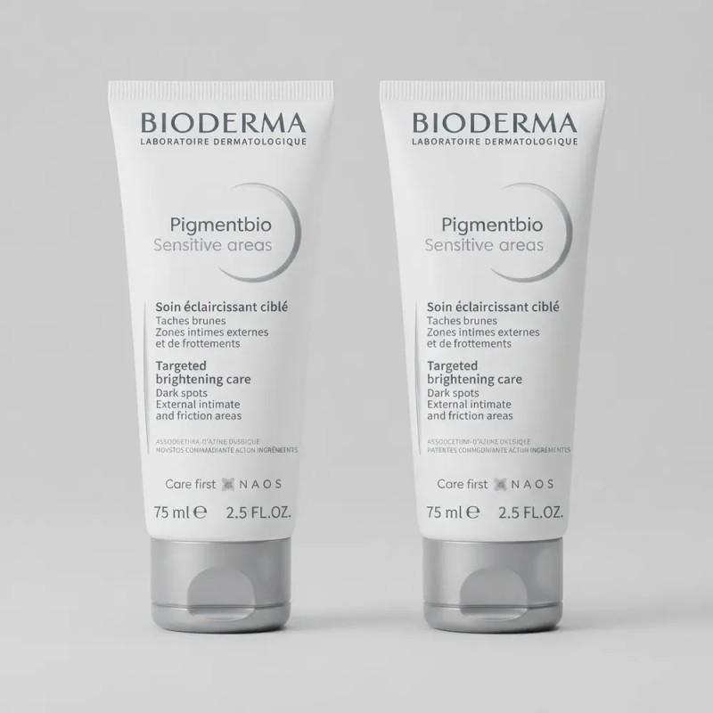 2pc Bioderma Pigmentbio Zonas Sensibles Crema Aclarante 75ml
