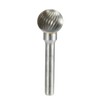 uxcell 5/8" Head 6mm Shank Tungsten Carbide Ball Shaped Rotary