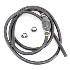 Johnson Evinrude OMC New OEM 10' X 3/8" Fuel Line and Primer Bulb With Clamps 5008585