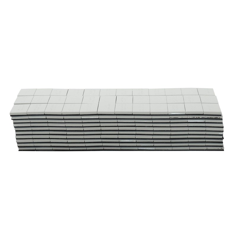 smileracing Stick-on Adhesive Wheel Weights, 1/4 oz (0.25 oz), Gray,