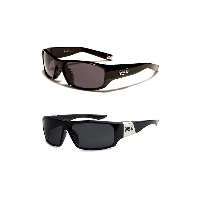 Generic Locs 2 Pack Hardcore Sunglasses 1 pair 58 1