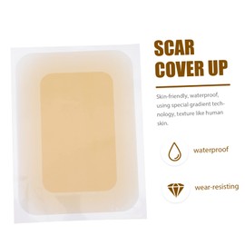 Beavorty Scar Cover Sticker Concealing Tape Skin Invisible Scar Tape Breathable and Lightweight Design for Color Integration Easy to Cut and Apply