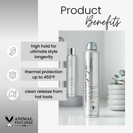 Kenra Professional Kenra Platinum Heat Block Spray 22 | Heat Protecting Hairspray | High Hold For Ultimate Style Longevity | Clean Release From Hot Tools | All Hair Types | 8 oz