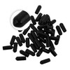 Levemolo 50pcs Headset Mic Rubber Protective Covers Scratch Sleeves for