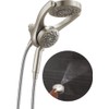 Delta 5-Setting HydroRain 2-in-1 Dual Shower Head with ProClean Spray,