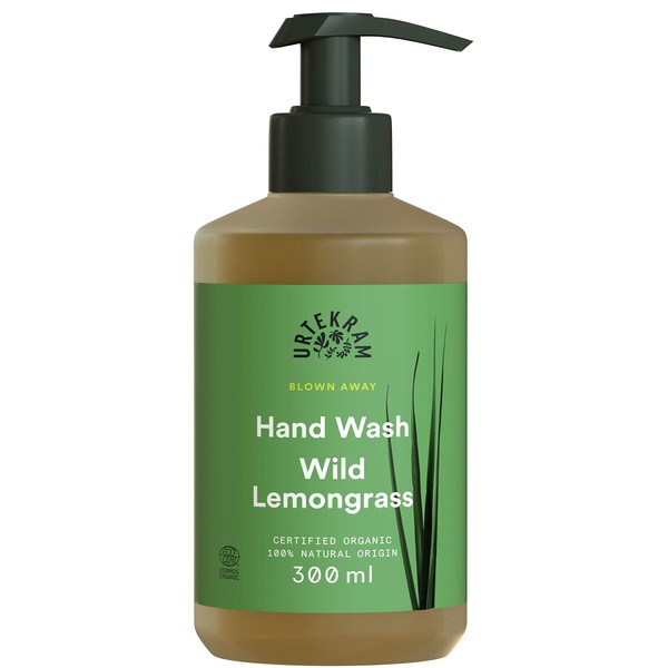 Urtekram Handwash Wild Lemongrass Natural and Organic Liquid Soap 300ml
