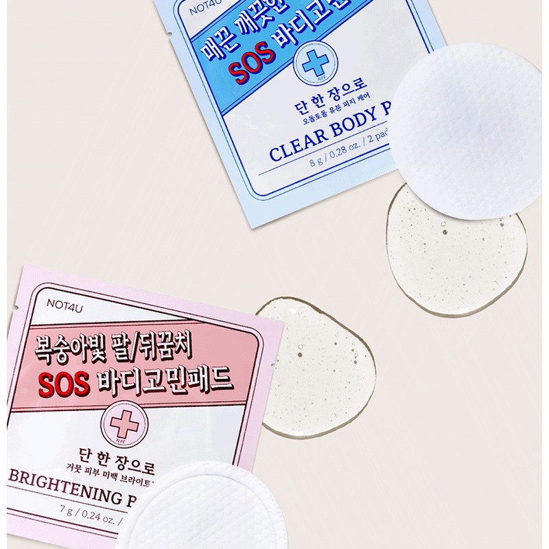 Not For You Clear SOS Body Pads (10 pieces) /