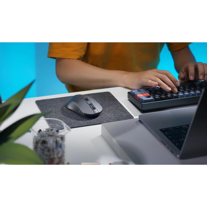 Keychron M3 Wireless Mouse, PAW3395 Sensor, Programmable Macro Button, 26,000