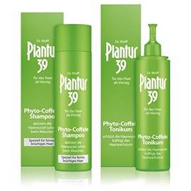 Plantur 39 Phyto-Coffein-Shampoo feines Haar 250 ml + Phyto-Coffein-Tonikum 200 ml