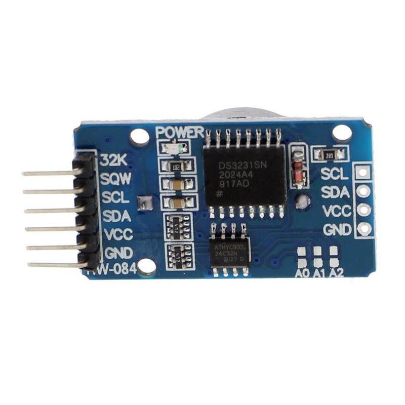 I2C Real-time Clock Module with High Precision RTC Chip, IIC