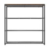 Whitmor Modern Industrial 4-Tier Storage Shelves