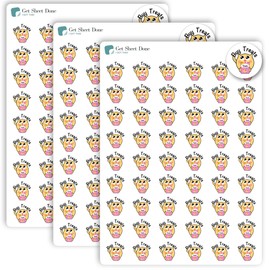 Buy Kitty Treat Planner Sticker / 54 Fun Vinyl Stickers (1/2”) / Pet Dog Kitty Cat Care Reminder/Chores Shopping/Essential Productivity Life Planner/Bullet Bujo Journal (Matte Vinyl, 3 Sheets)