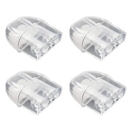 ZIMISI Deer Whistles for Vehicles, Animal Warning Whistle Devices to Avoid Collision, Deer Repellent Devices with Adhesive Tapes, Animal Alert Horn Accessories for Most Cars (4PCS/Transparent)
