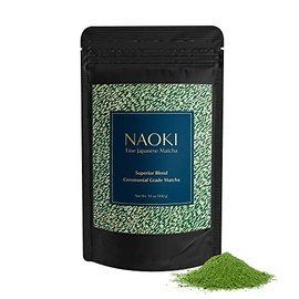 Auténtico té verde Matcha japonés en polvo de Uji Kyoto por Naoki Matcha 3.52 Ounce (Pack of 1)                                                       