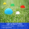 OUTOSS-LED Pallino for Light Up Bocce Ball Game,Size-50mm (2In.),Including Measuring
