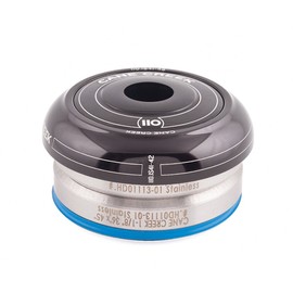 Cane Creek 110-Series Integrated Short Cover Complete for 41mm Head-Tube (1-1/8-Inch Stem Clamp Diameter), Black