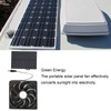 Outdoor Solar Panel Fan Kit Monocrystalline Silicon for Caravans Campers