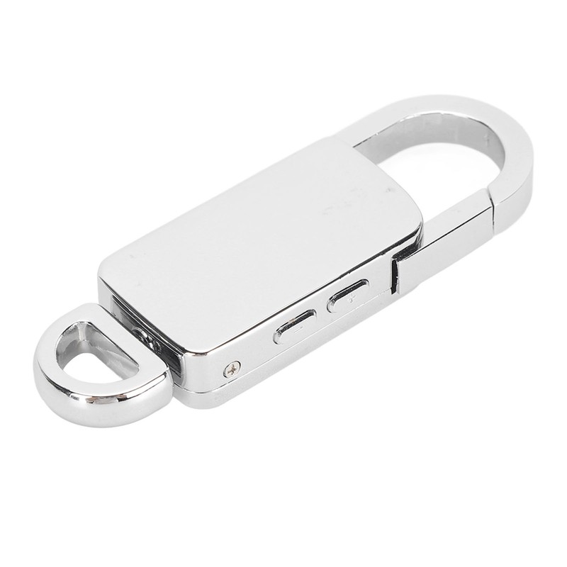 Voice Recorder HD Noise Reduction HiFi MP3 Player Keychain Voice