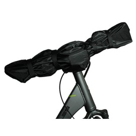 Haberland Unisex - Adult Handlebar Rain Cover 03290087 Handlebar Rain Cover, Black, One Size