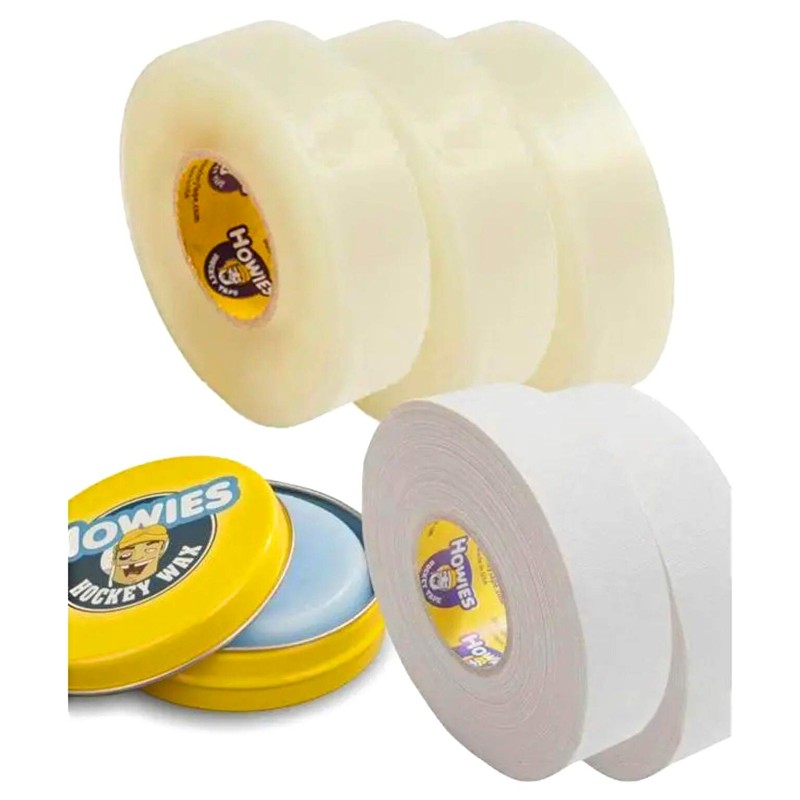 Howies Hockey Tape Wax Pack Hockey Tape - 3 Clear/2