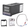 Omabeta PID Controller Thermostat Temperature Controller 0C1300C AC110V-240V Alarm REX-C100