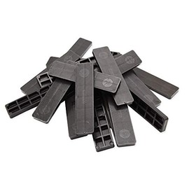 SILISTO Plastic Glazing Blocks 100 x 30 x 8 mm – Pack of 1000 – The Plastic Spacers are Suitable as: Wheel Chocks, Spacers, Leveling Plates, Glazing Blocks or Mounting Blocks