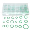225pcs Car Air Conditioner Seal Ring Kit 18‑Compartment AC O