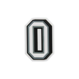 Crocs Jibbitz Shoe Singles, Cute Charms for Girls and Boys, Number 0, One Size