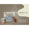 White Sage Incense Cones| Pack of 12 Boxes|10 Cones Each