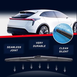 14" Rear Windshield Wiper Blades Replacement for Jeep Cherokee 2022-2014 Dodge Journey 2020-2010 Pacifica 2022-2017 Tucson 2022-2015 Santa Fe 12-07 C-HR 22-18 +Back Windshield Wiper Blades-14A/H352