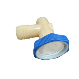 King Drains Lateral Line Freeze Protection Screen End Auto Drain 1" Barb x 1/2"